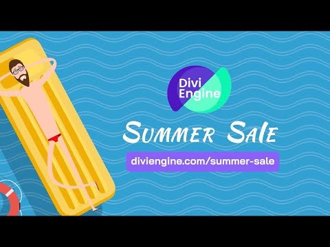 The Divi Engine Summer Sale is here!